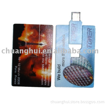 Credit Card USB Flash Memory (OEM service)